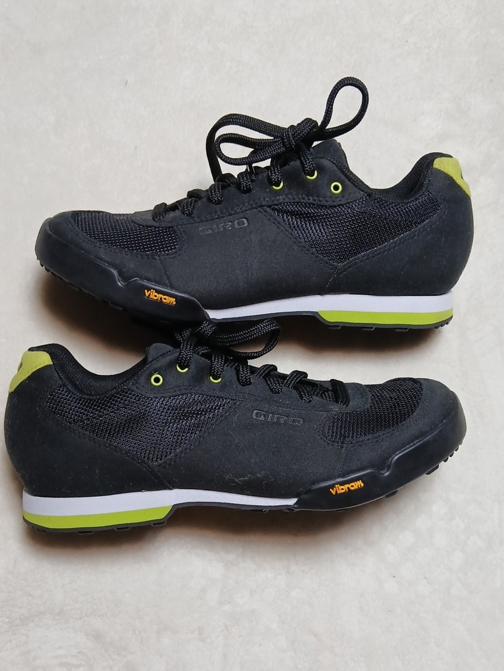 Giro Petra VR Women's Black Cycling Shoes Size 7.5